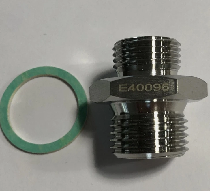 IFM E40096 Screw in Adapter for Process Sensors Adapter SI1/G1/2/VA Stock
