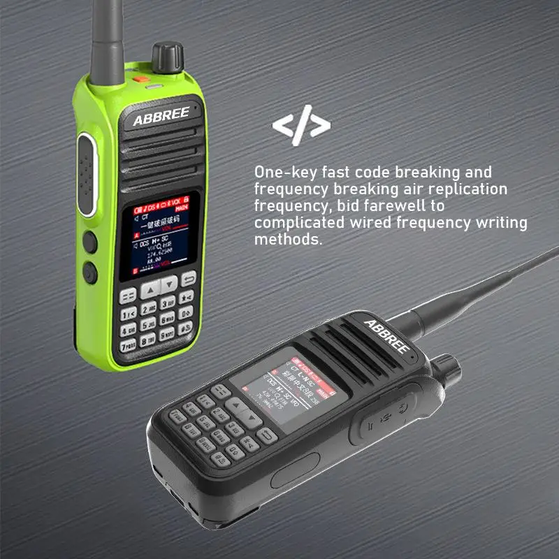 ABBREE AR-730 EU Plug Walkie Talkie двухсторонняя радиостанция, беспроводной комплект, приемник дальнего радиуса действия с HD дисплеем
