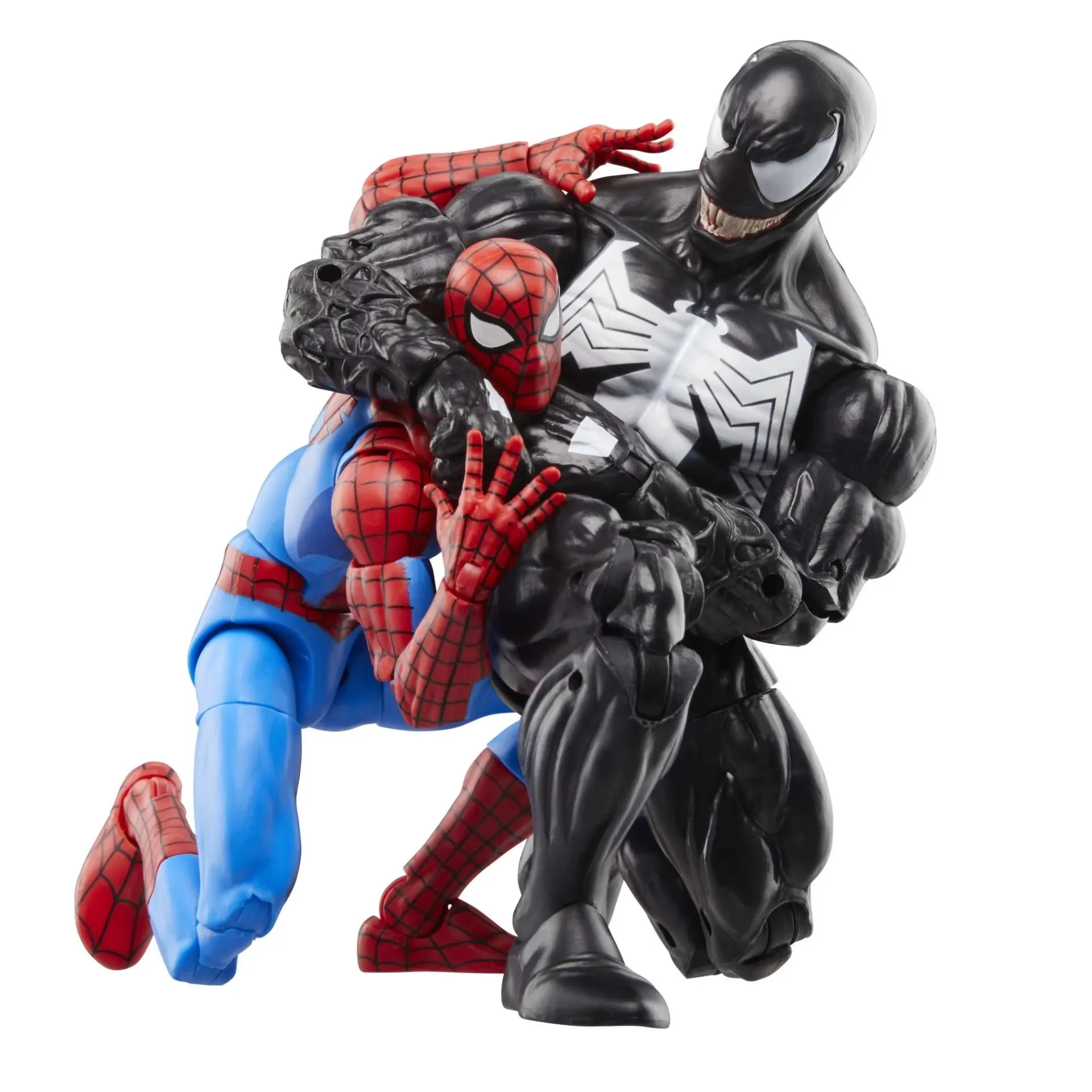 Genuine 1/12 Marvel Legends Series Retro Venom 6-Inch Action Figure Marvel Comics 85 Years Collectible Model Toy Birthday Gift