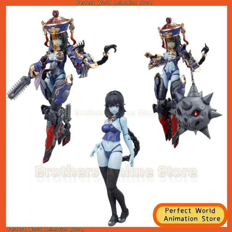 

In-stock and mold line Jiulian Zombie Mecha Girl Medeta Resonance Series Assembled Movable Model Figure Ornament