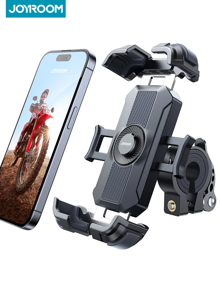 AliExpress Joyroom Universal Bike Phone Holder 360° Rotatable Phone Holder Handlebar Stand Motorcycle Phone Mount Navigation Bracket