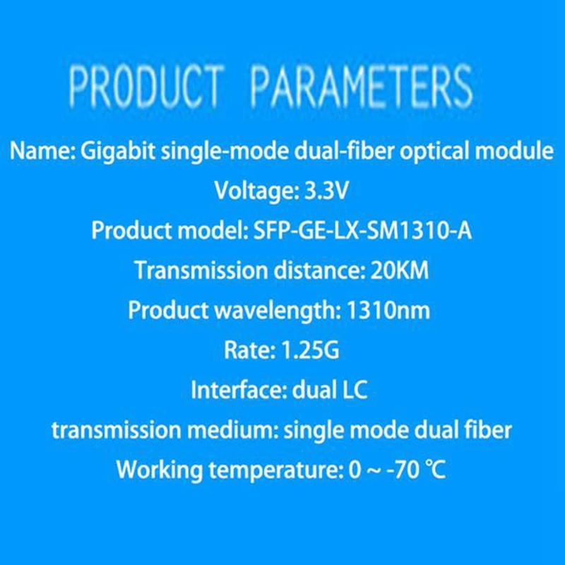 Modulo SFP RJ45 Switch Gbic 10/100/1000 connettore SFP rame RJ45 modulo SFP porta Gigabit Ethernet 1 pz