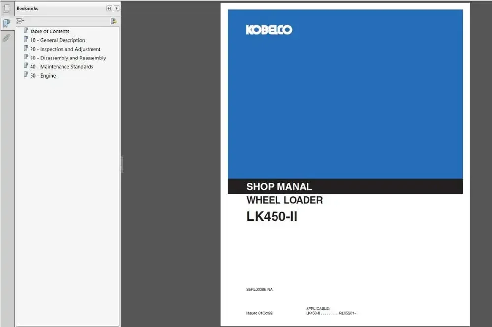EPC-SOFTWARE Kobelco Construction Machinery New Models Service Manuals DVD[2019]13.3GB