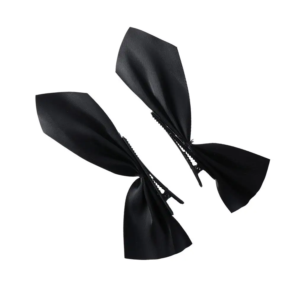 

Новая заколка-бант Side Clip Bowkont, заколка-невидимка для волос, заколка-бант для волос в стиле принцессы, корейская заколка-«уточка», заколки для волос из атласного шелка для женщин
