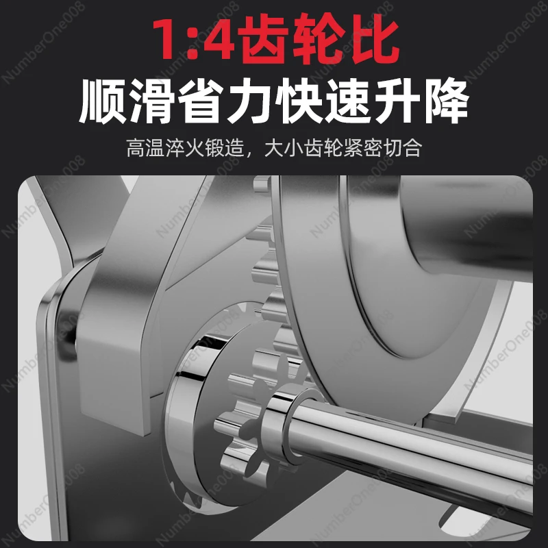 กว้านมือ  วินช์สแตนเลสแบบล็อคตัวเองสองทาง  วินช์แบบใช้มือ  รอกยกและรอกดึง