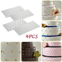 4pcs/Set  DIY Cake Mould