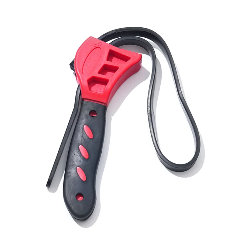 

WCS-2PCS 6In 8In Ременный ключ Съемник масляного фильтра Ремешок-гаечный ключ Инструмент для разборки картриджа масляного фильтра Ключ для масляного фильтра