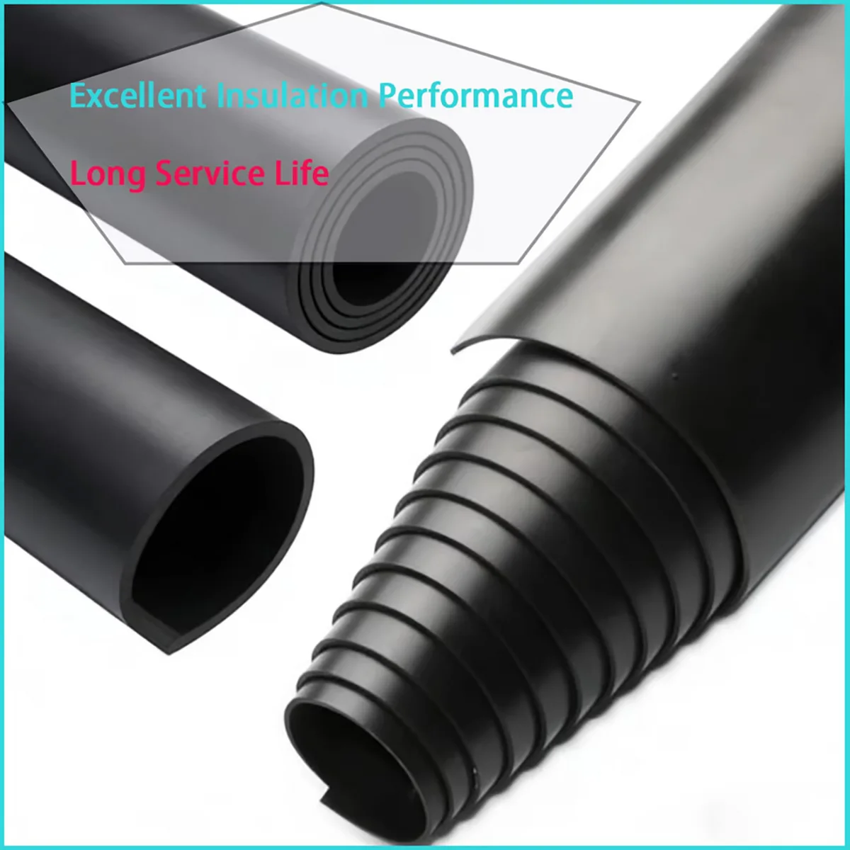 FKM rubber sheet, fluororubber, resistant to oil, heat, corrosion, acid, alkali