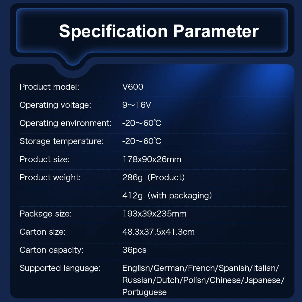 

OBD2 Code Reader for Diesel Cars Electric Scanner App for Fault Diagnosis New Version English Diagnostic Tools Detector