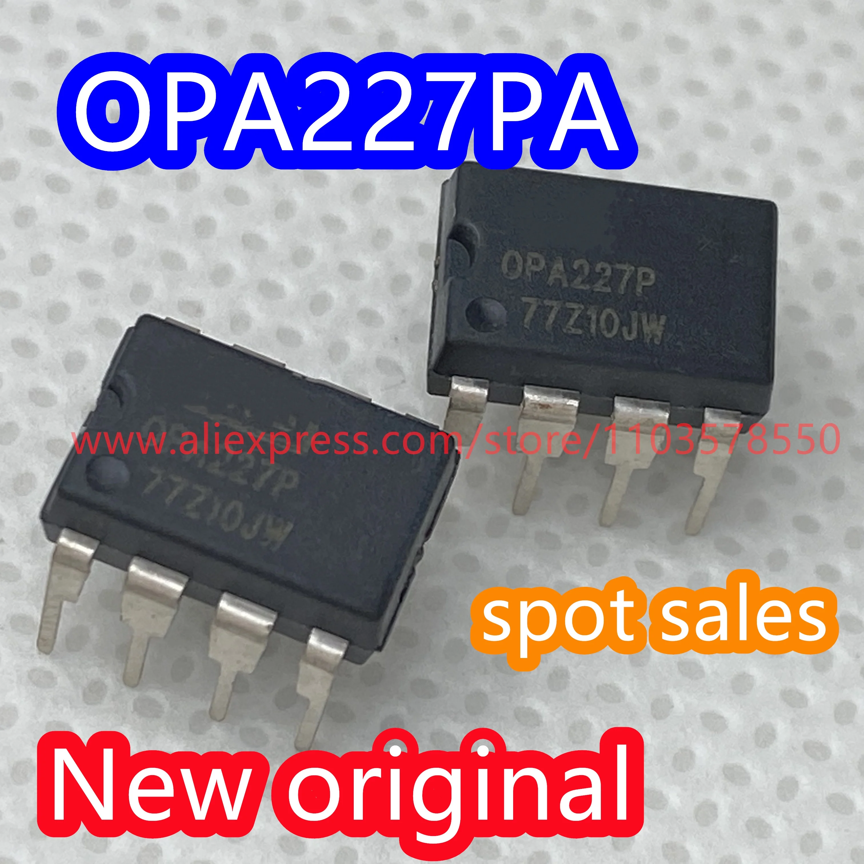 (10PCS) OPA227P OPA227 high-precision low noise computing chip OPA227PA direct insertion DIP8 brand new original equipment