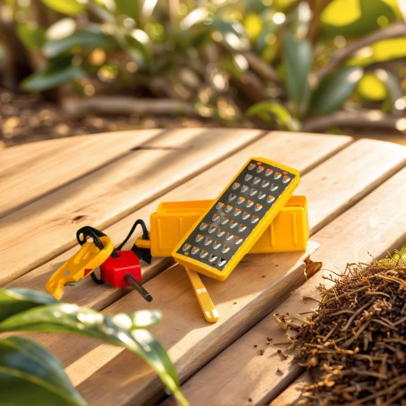 

HOT Outdoor Survival Tinder Maker with Fire Starter Stainless Steel Flint Portable Tinder Maker Men's Camping Smoking Gadget