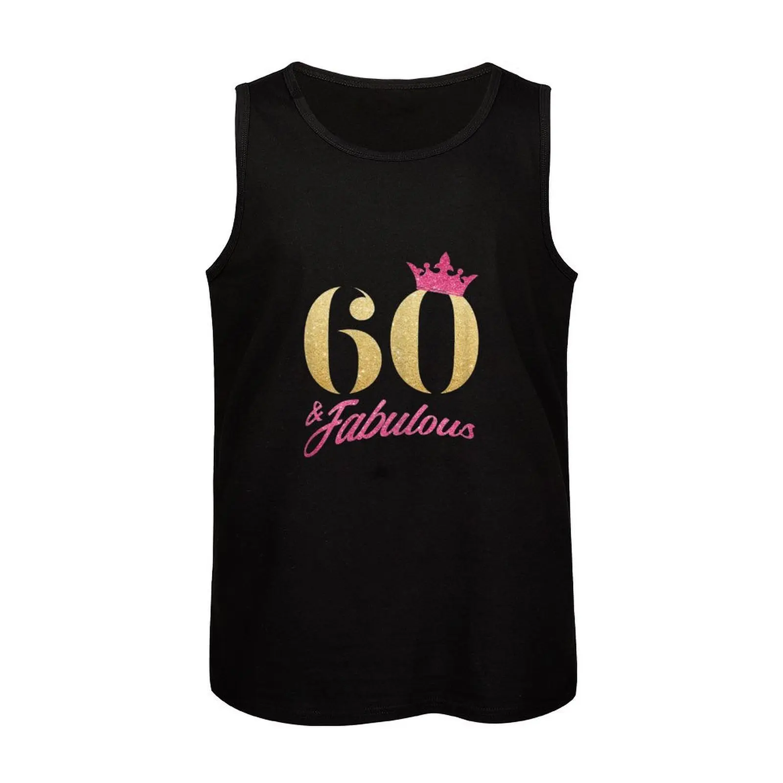 60 And Fabulous - 60th Birthday 1959 60 Years Gift Tank Top Rugged Tank Top Workwear Casual Sleeveless Shirt - view 4