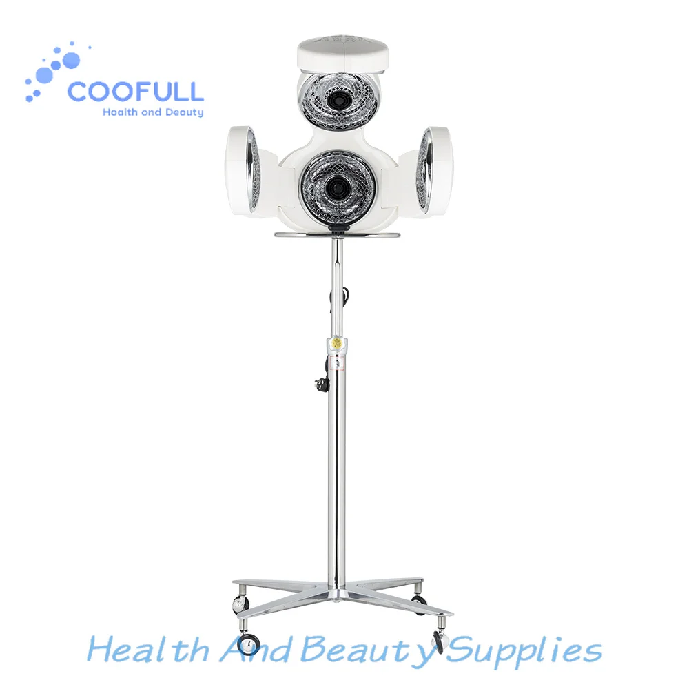 Coofull Hair Styling Salon Hair Dryer Standing Steamer Machine Hair Tools & Accessories for Beauty Barber Shop Home Use