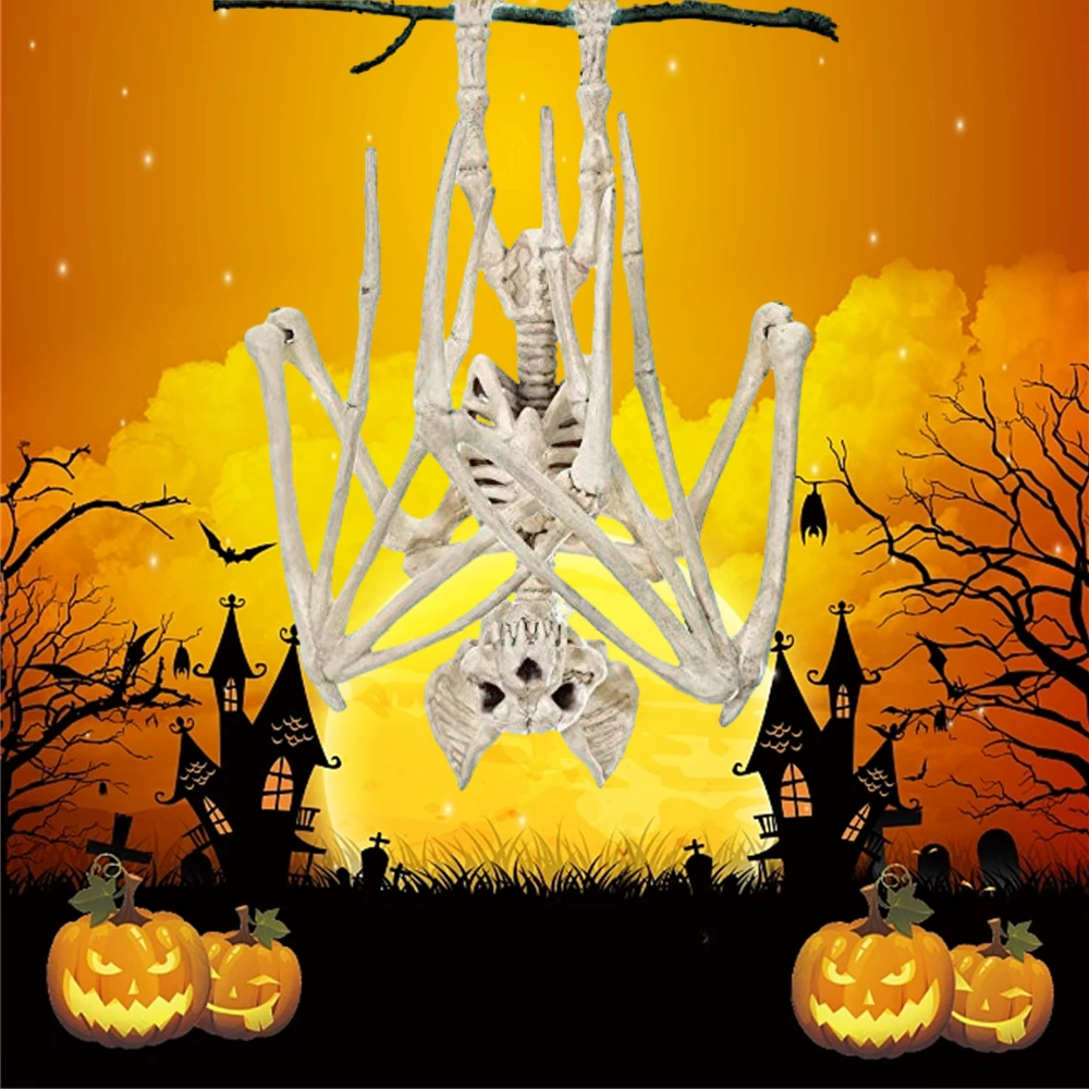 Halloween Horror Fledermäuse Skelett Maus Skorpion Eidechse Bonez Skelett Modell Festival Dekor Party Gruselige Halloween Party Dekoration – Detail 7