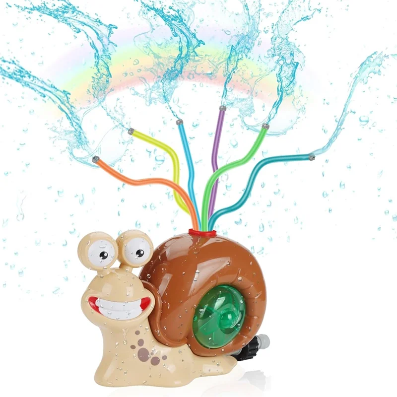 Cartoon Slak Water Sprinkler Gazon Tuin Voor Zomer Sprays Voor Achtertuin Zwembad Party Waterpret