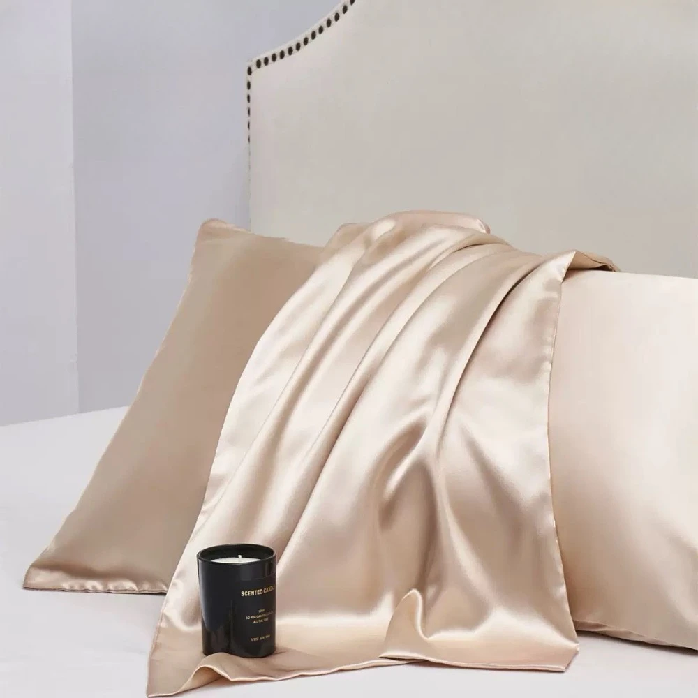 1 Piece Silky Stain Pillowcase Silky Pillowcase Natural Silk Pillowcase Mulberry Silk Pillow Case Standard