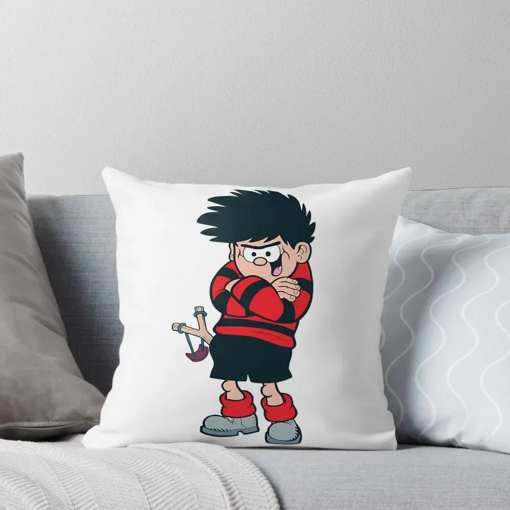 Dennis and Gnasher Throw Pillow Cusions Cover Pillow Decor pillow