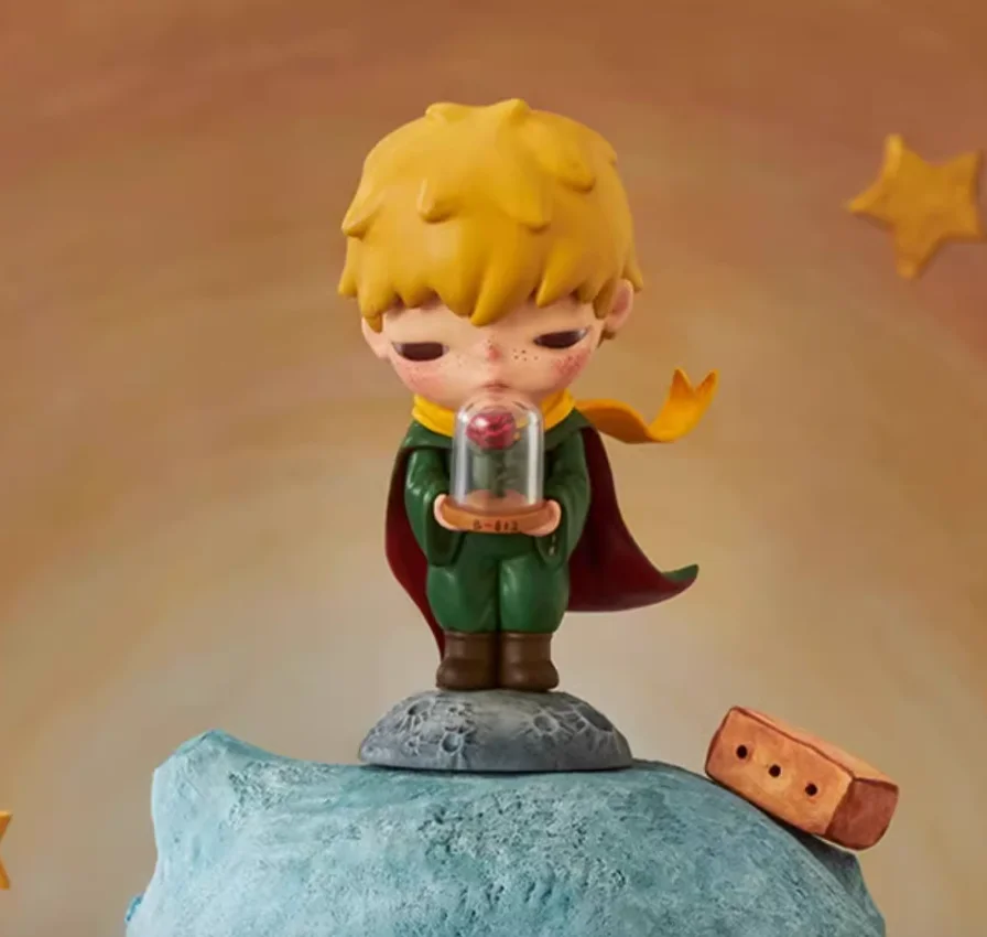 Genuino Hirono × Le Petit Prince Series Blind Box Action Figure Kawaii Il Piccolo Principe Modello da collezione Scatola a sorpresa Regalo per bambini