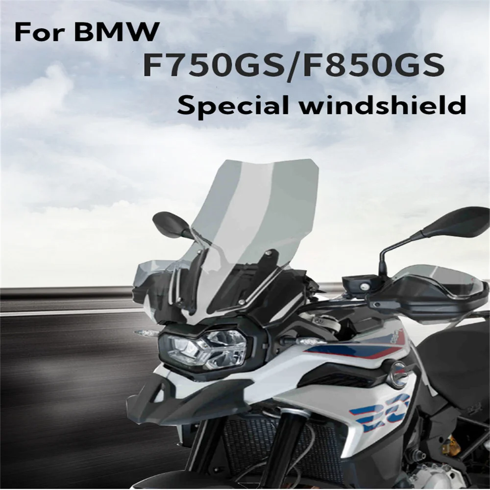 For BMW F750GS F850GS  modification Increase in height windshield non-destructive installation