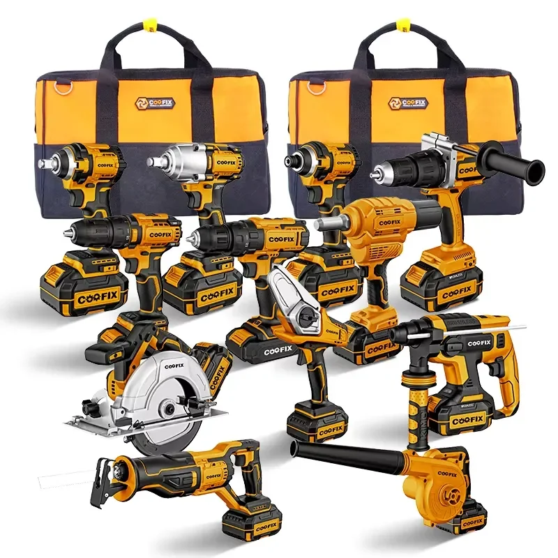 【CHIMU HOME】 20V Cordless Hammer Drill Impact Driver with 18V Lithium Ion Battery Compact Drill Kit for DIY Home Projects