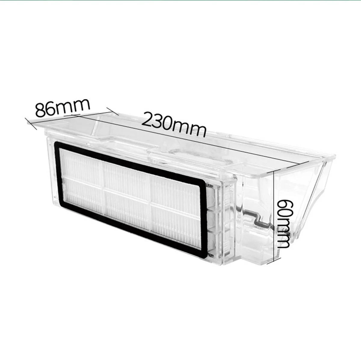 صندوق غبار لشاومي Mijia 1S / SDJQR01RR جهاز آلي لتنظيف الأتربة استبدال أجزاء مزبلة تصفية الياسمين #3