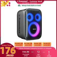 Tronsmart Halo 200 Speaker Bluetooth Speaker with 3 Way Sound System, Built-in/Wired Mic, Guitar Input, APP Control, for Party