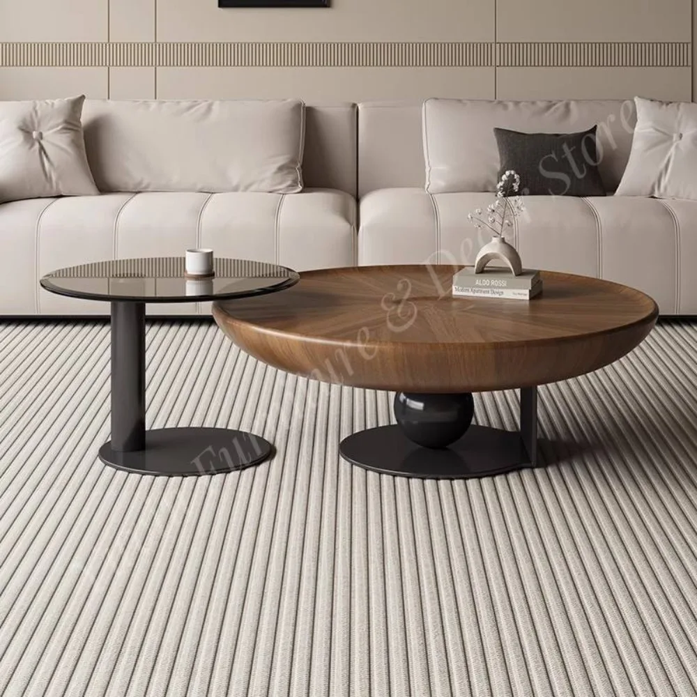 Modern Coffee Table Round Design Coffee Table Living Room Coffee Table Set