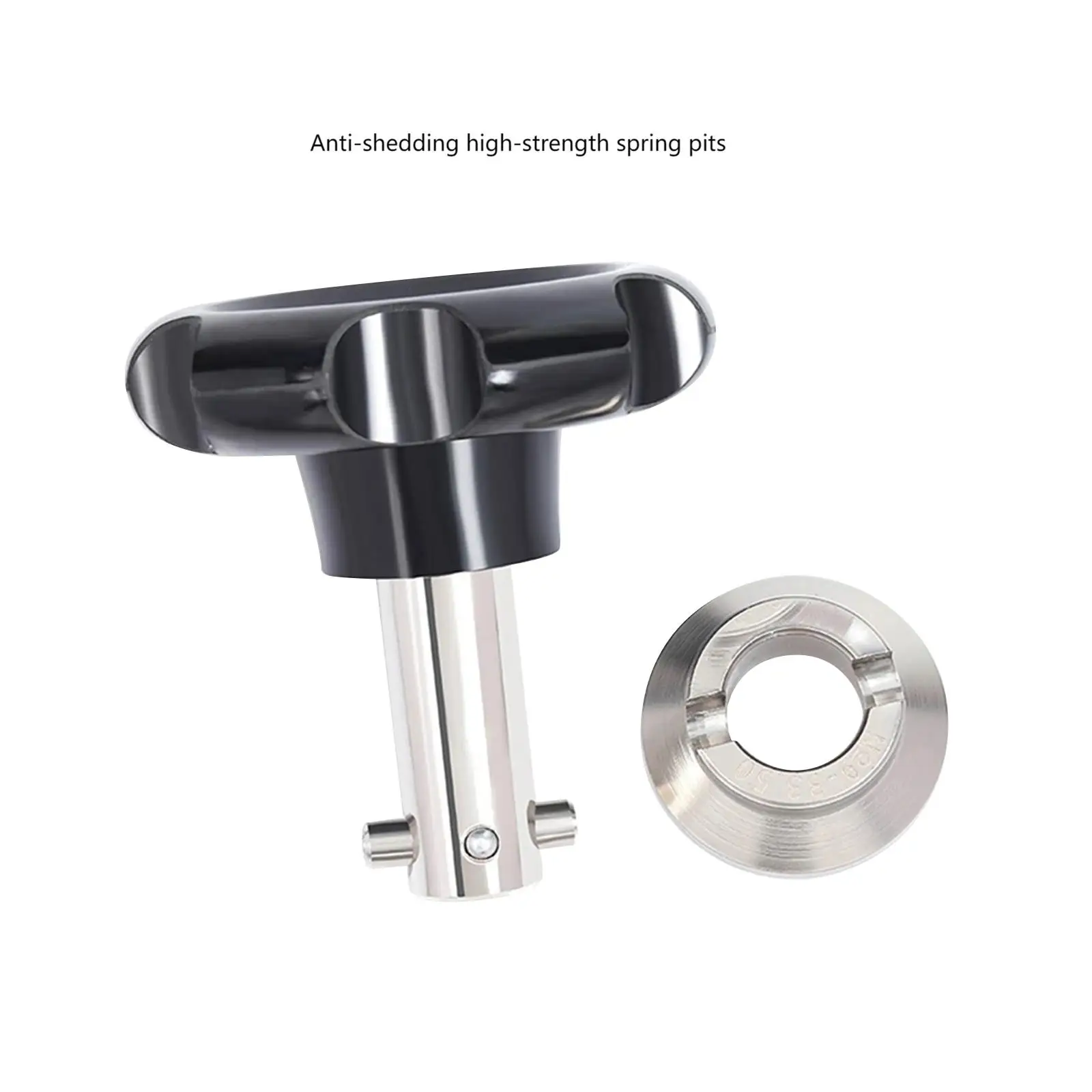 Watchmaker Repair Tool Watch Case Opener Handle 7 Different Size Heads Stainless Steel for Opening Grooved Watch Backs