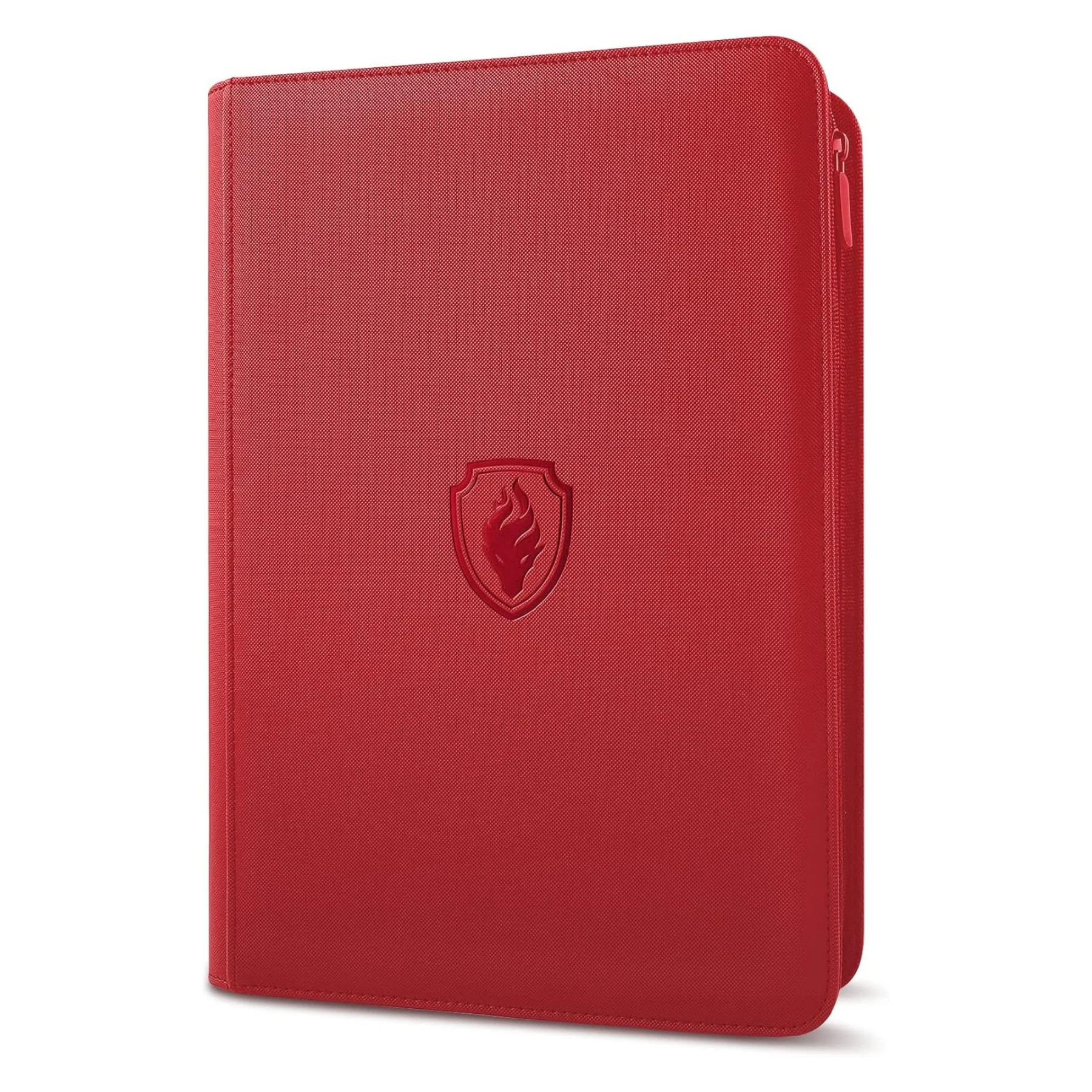 9-pocket ritskaartbinder, 360 ruilkaarthouderboek, premium PU-cover ritssluiting voor kaarten, duurzame kaart met zijlader
