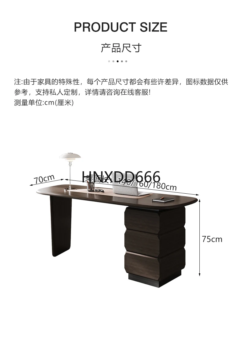 Home Premium Sense Writing Desk Computer Desk - Ergonomic Design for Home Office Use