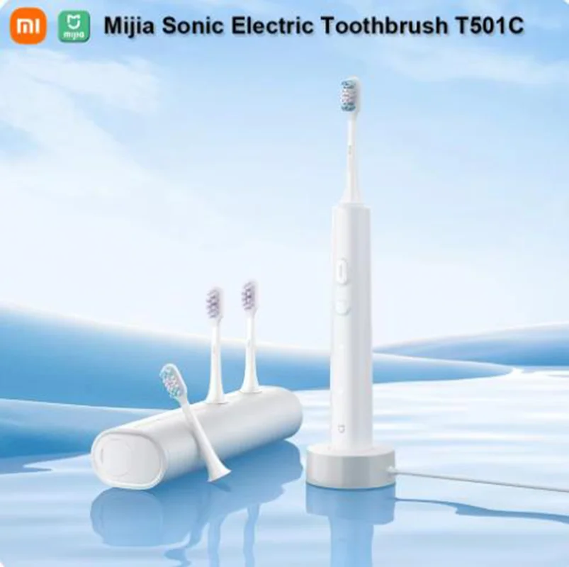 

Xiaomi Mijia Sonic electric toothbrush T501C: Intelligent whitening, 3 modes, portable waterproof, care for dental health