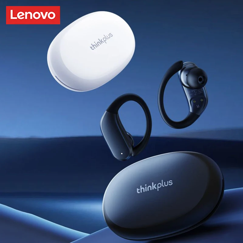 New Lenovo XT55 OWS Bluetooth V5.4 Headset 45h Ultra Long Standby Time Headphones Ear-Hanging Design Sports Earphones