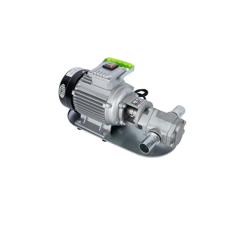 

220V/380V Stainless Steel WCB Gear Pump Customizable OEM Food Industrial Grade Electric Oil Pump Explosion-Proof Metal