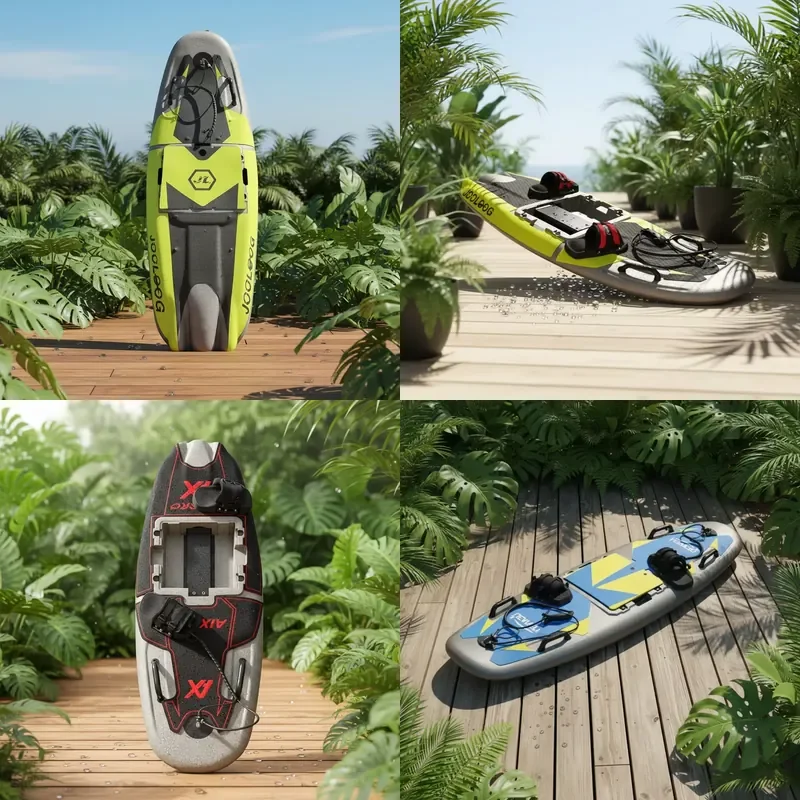 EPP Material Electric Powered Surfboard 72V Long Battery Life High Speed Motorized Jet Waterproof Water Sport Board for Adult