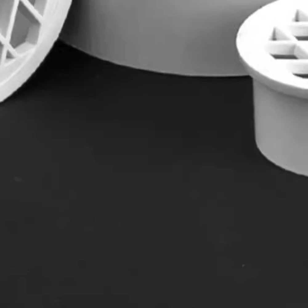 75mm 110mm PVC Floor Drain Strainer Pipe Filter Plug Roof Balcony Sewer Anti Clogging Plastic Mesh Outdoor Garden Guard