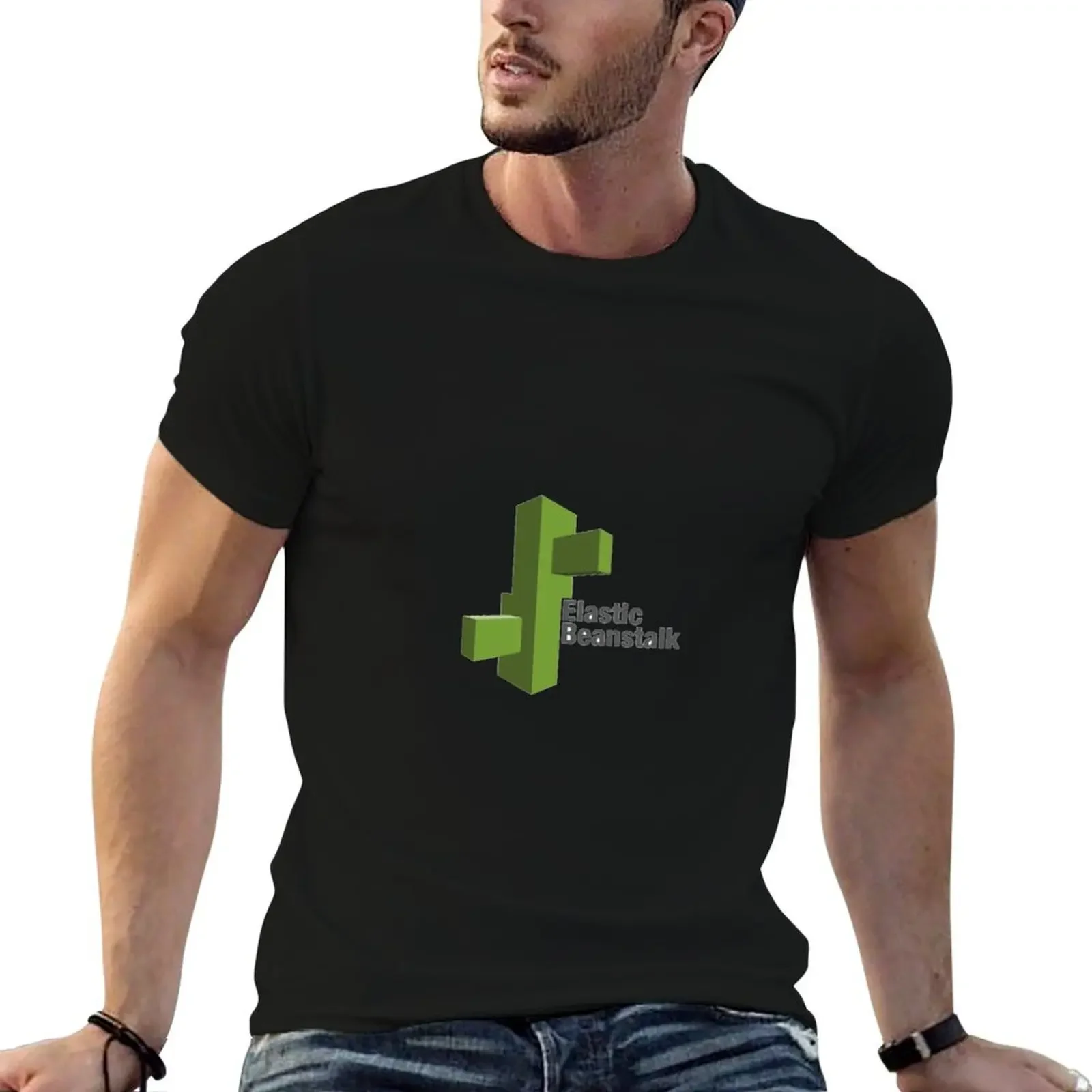 

AWS Elastic Beanstalk T-Shirt korean fashion vintage graphic tee funny meme t-shirts anime shirt designer t shirt men