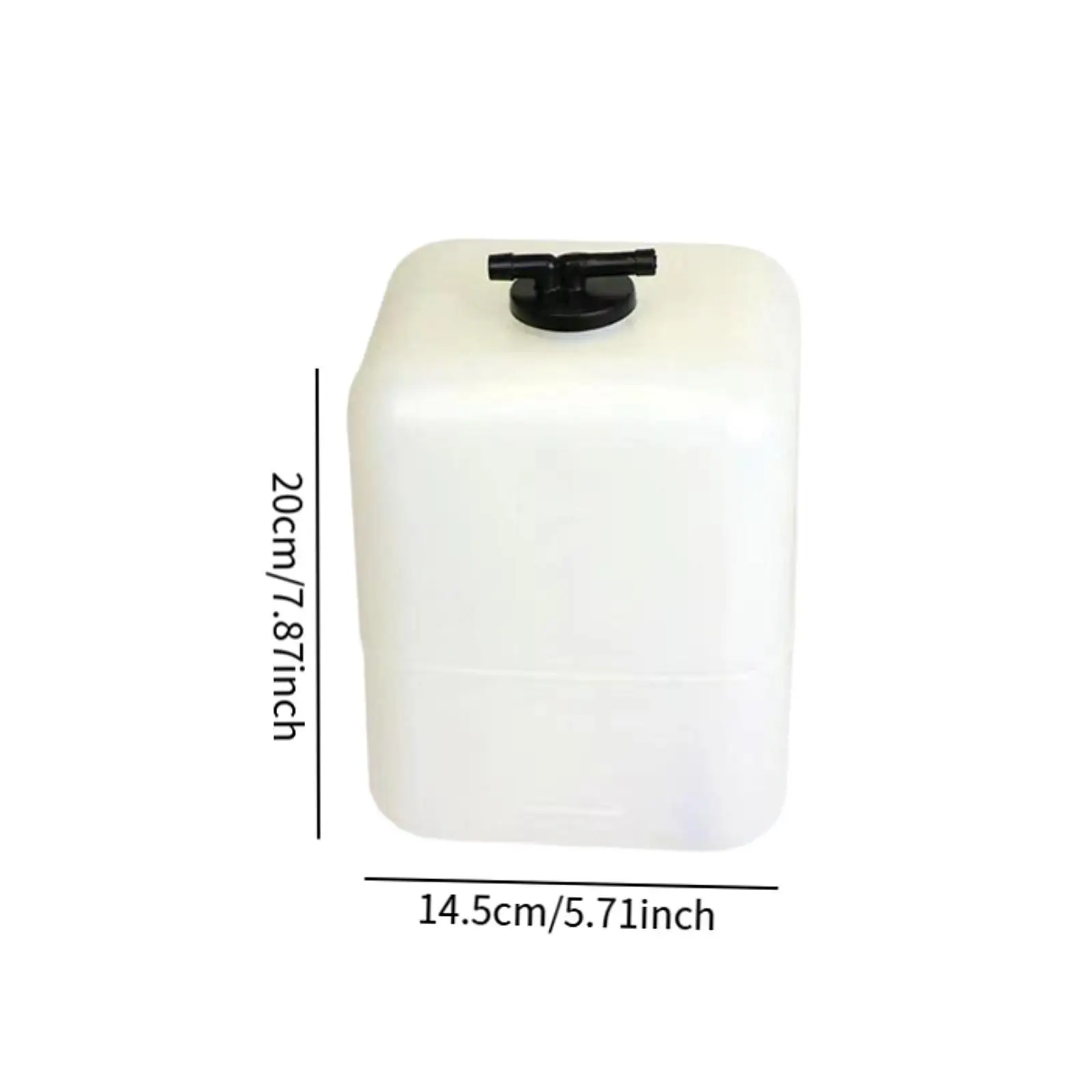 Переливный бак охлаждающей жидкости экскаваторов 7,9 x 5,7 дюйма для SY 135-8 215-8 235-8