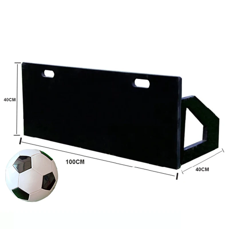 Customized Logo Black Soccer Wall Rebounder Mobile Training Equipment for Football Club Teams Pass Accuracy Improvementpromote s