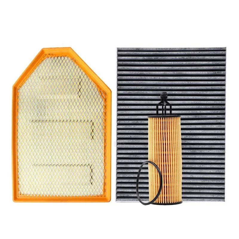 

3pcs Filter Set For CHRYSLER 300C 3.0L 2013-2020/ 300S/DODGE CHALLENGER 3.6L 2008-/CHARGER LD 2011- Cabin A/C Air Oil Filter