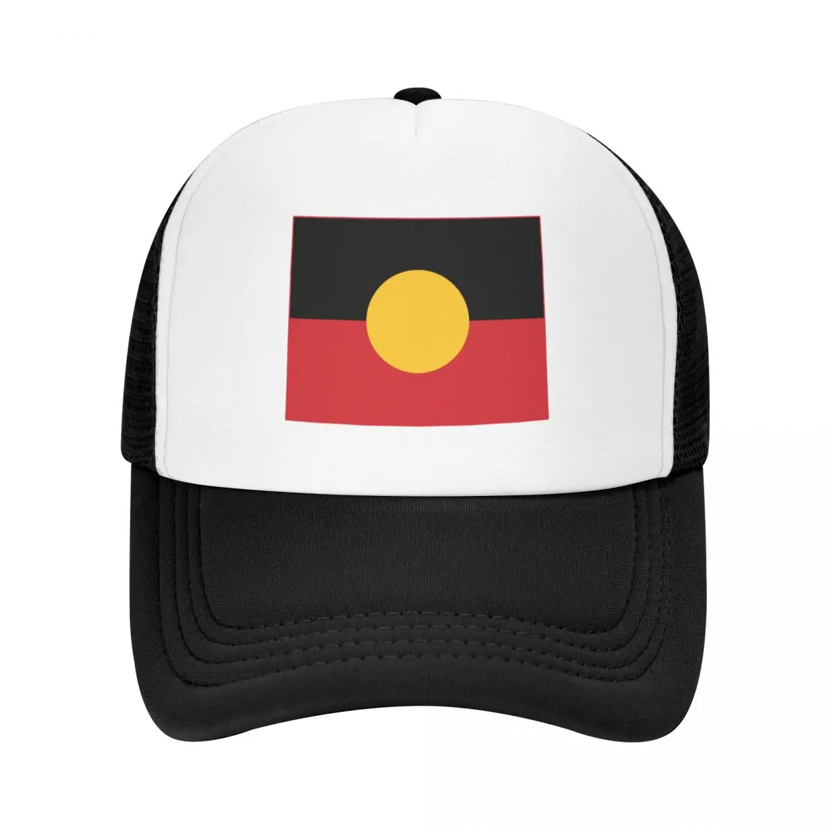 

Australian Aboriginal Flag #9 Baseball Cap Military Tactical Cap Anime Rave Woman Hats Men's