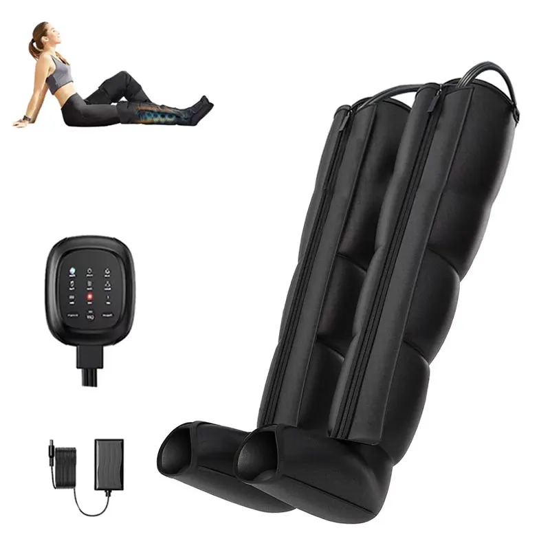 

Air Compression Foot and Calf Massager Helpful for Relaxation Sequential Compression Device Massage Boots for Circulation, Edema