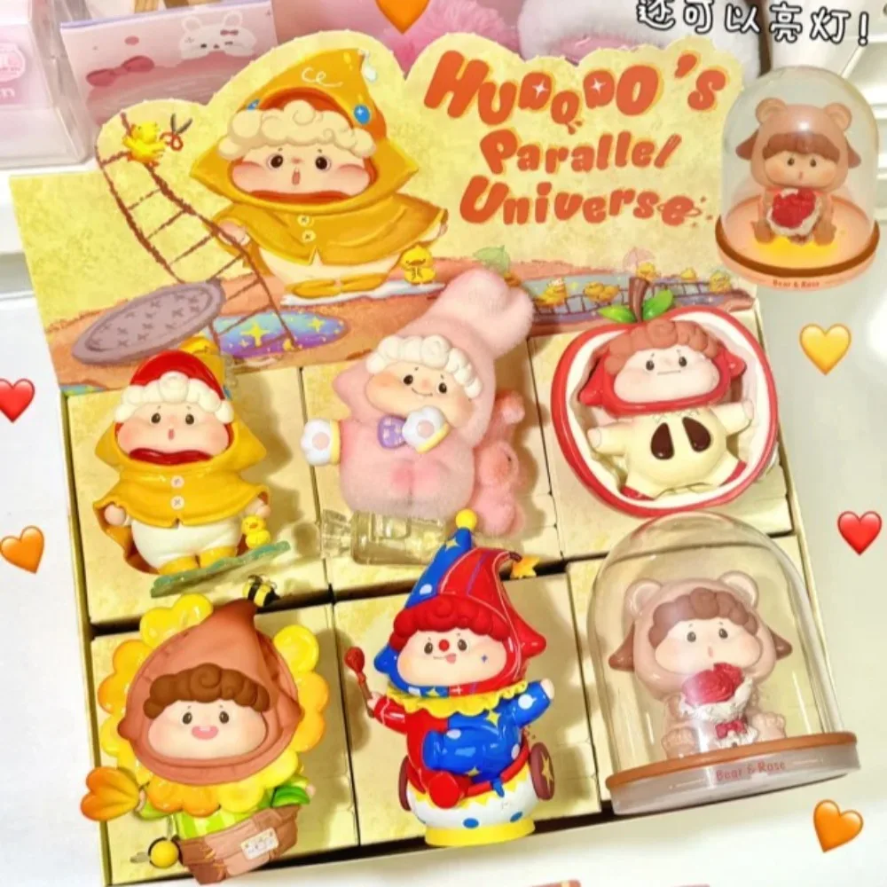 

HUDODO Parallel Universe Series слепая коробка аниме фигурка Коллекционная модель сумка для догадок Mystery Box настольный орнамент куклы