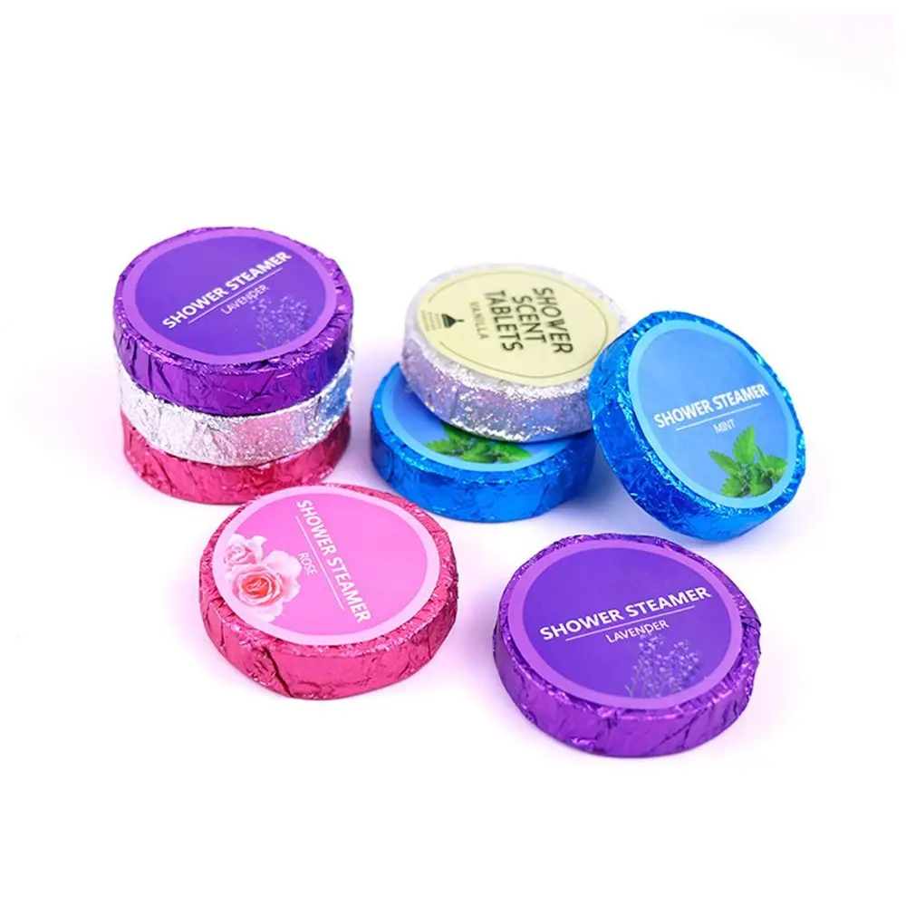 Aromatherapy SPA Swear Shower Steamers Self Care Relaxation Moisturizing Shower Bombs Improve Circulation Stress Relief