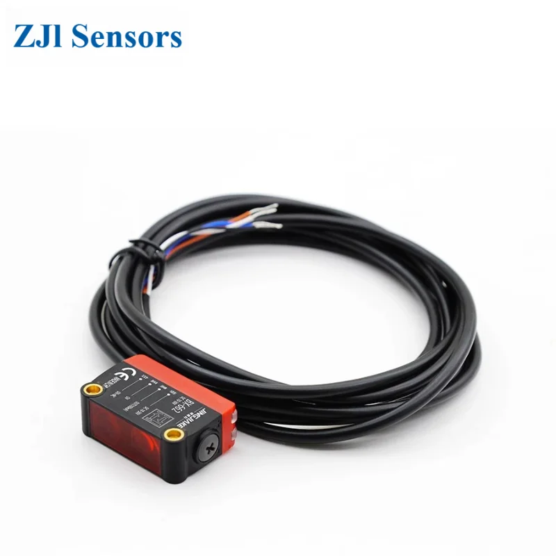 BX662 Intelligent Diffuse Reflection Background Suppression Photoelectric Unaffected by Color Distance Adjustable Sensor