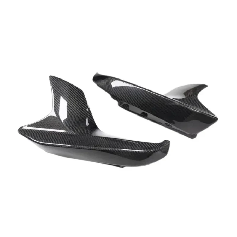 Bt Selling -  M F0 MP Style Front Bumper Lip Dry Carbon with Tow Hook Cut-Outs New Condition Front Diffuser