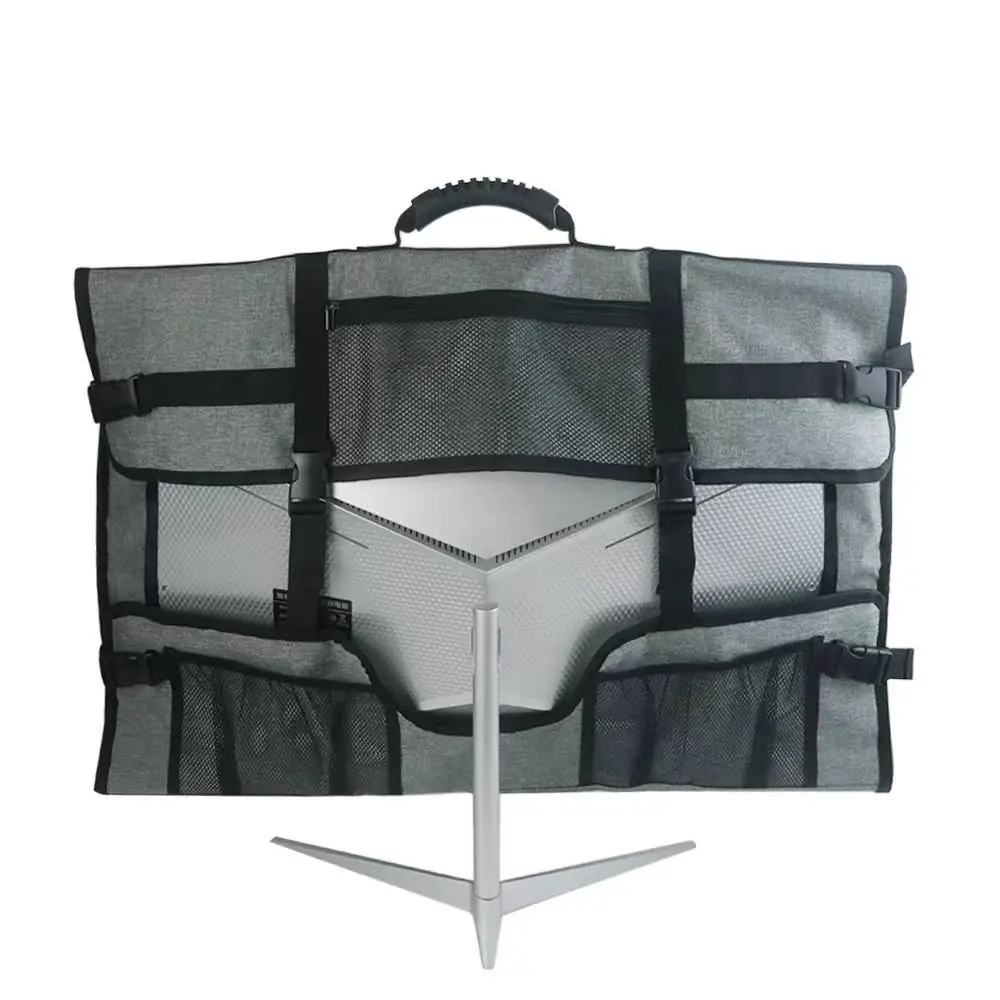 Portable 27 Inch Monitor Carrying Case for iMac All-in-One Desktop Computer Protective Storage Bag with Handle Dust Cover Large