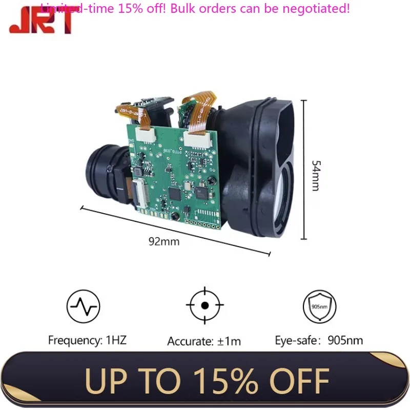 JRT USB 500m Long Range Ultrasonic Sensor 800m Golf Rangefinder 905nm Laser Mesure Distance Meter Module With Arduino