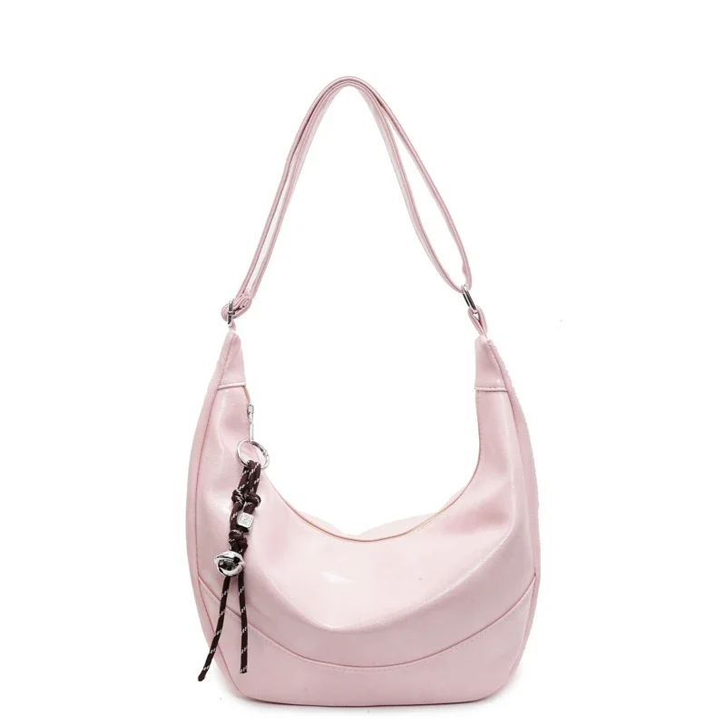 Mode Dumpling Bun voor dames Nieuwe stijl Eenvoudige en veelzijdige schoudertas, kleine en hoogwaardige crossbodytas Bolsa De Hombro