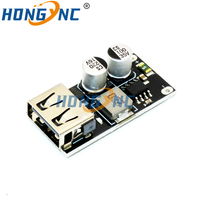 MH-KC24 QC3.0 QC2.0 USB DC-DC Buck Converter Charging Step Down Module 6-32V 9V 12V 24V to Fast Quick Charger Circuit Board 5V