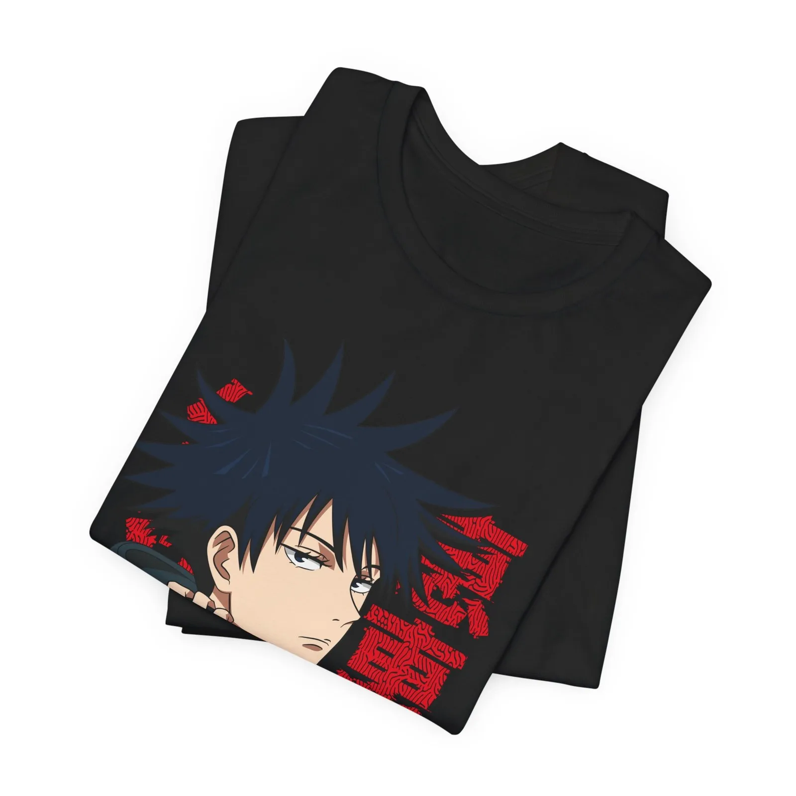 Megumi Fushiguro Anime Tee, Unisex Graphic T-Shirt for Fans, Short Sleeve Shirt,